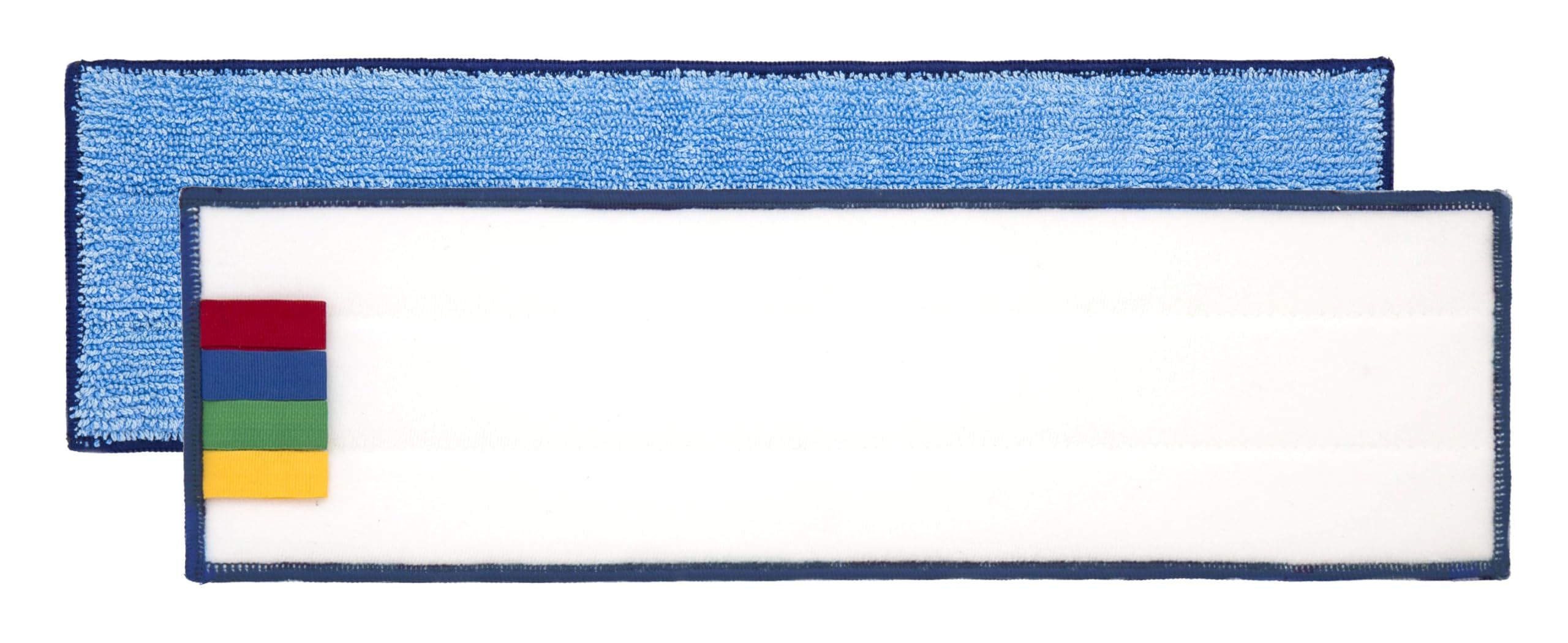 TAMPEL Balai serpillere Professionnel - Frange Microfibre 40cm Auto-agrippantes - Lot de 10