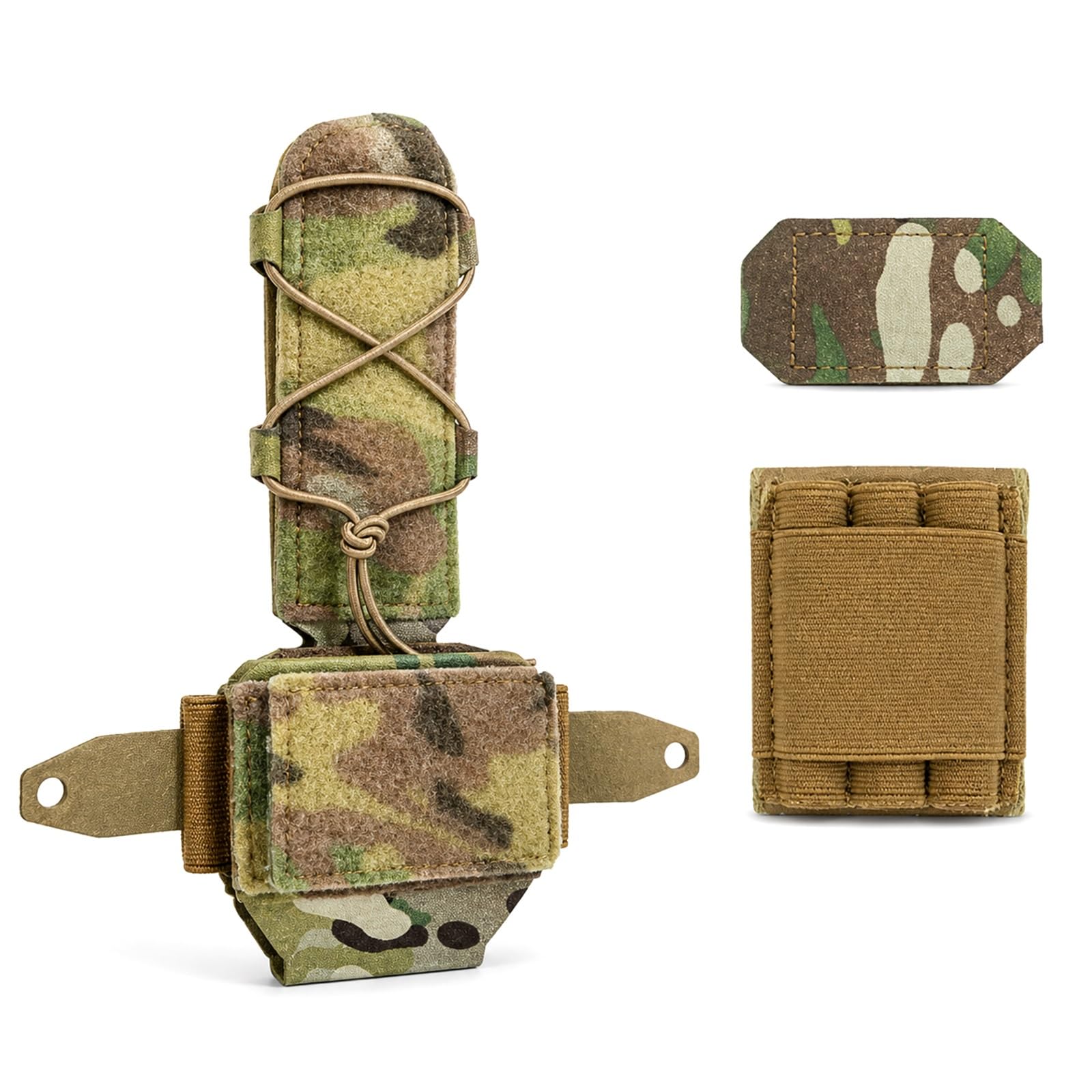 Kit de contrapeso para casco anticaídas de visor nocturno y bolsa de batería modular FAST 8