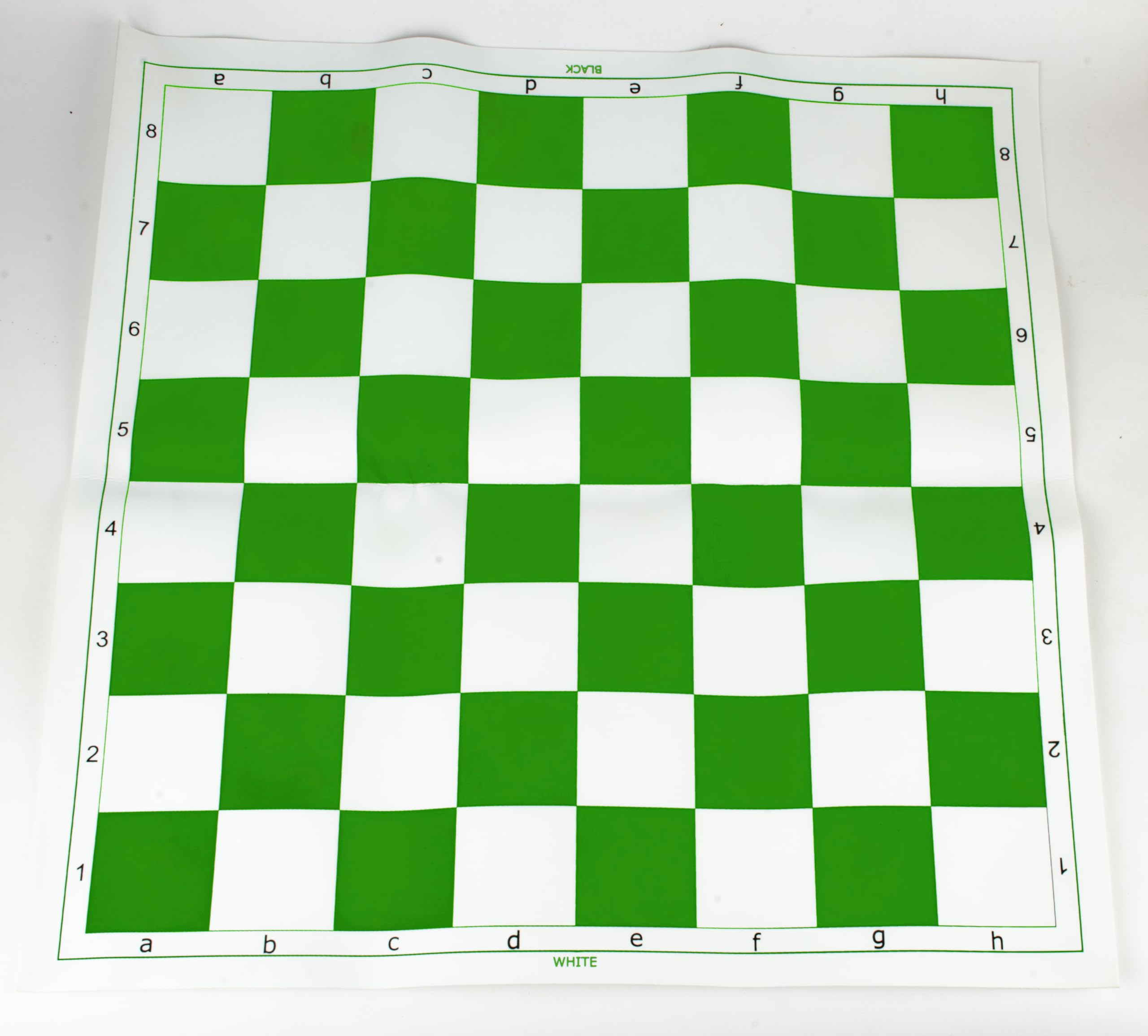 TOYFUN Tournament Chess Mat, 17Inches X 17 Inches, Vinyl, Foldable, Green Colour for Professionals-image-32