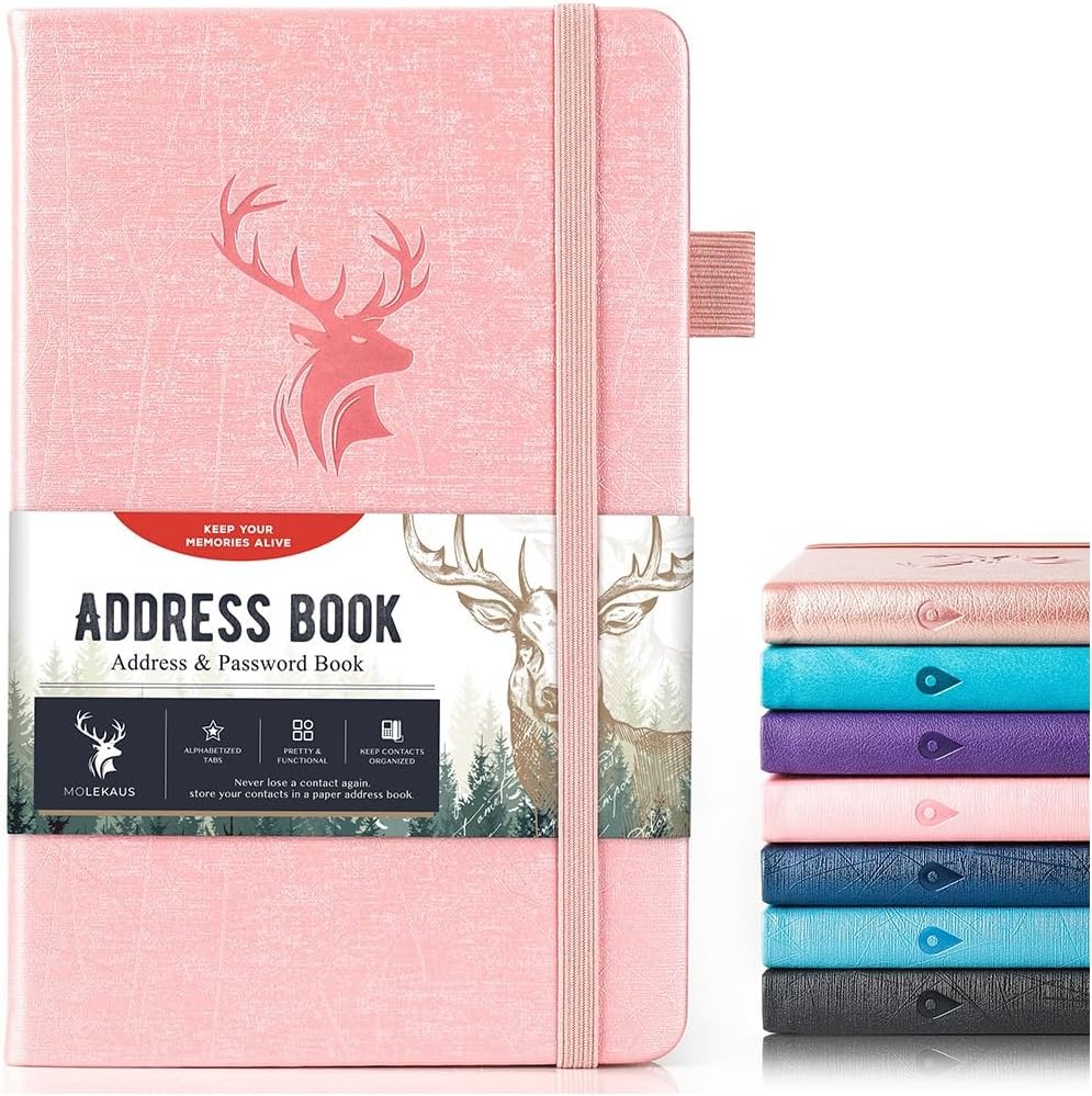 Tallon Flip Open AZ Address Book Office Products