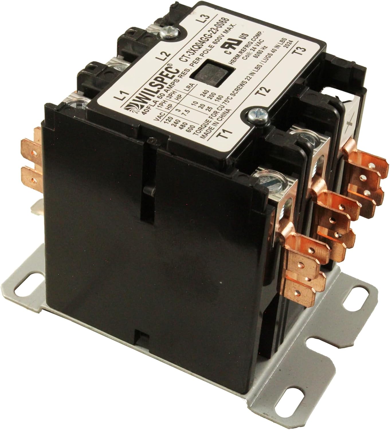 Contactor, Pentair UltraTemp, 3 Phase/1 Phase Post 2014