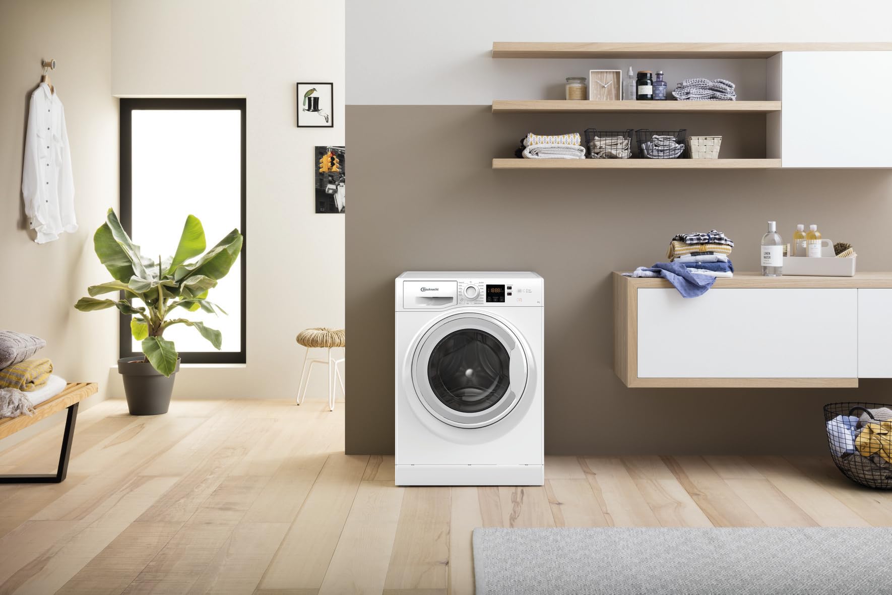 Bauknecht WAM 814 A Waschmaschine Frontlader 8kg Energieeffizienzklasse A