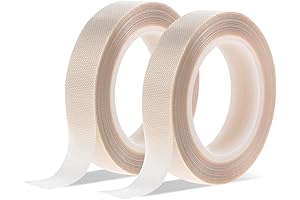 2 Rolls 33 Feet 1/2 Inch Smooth Glide Tape, Reduce Noise and...