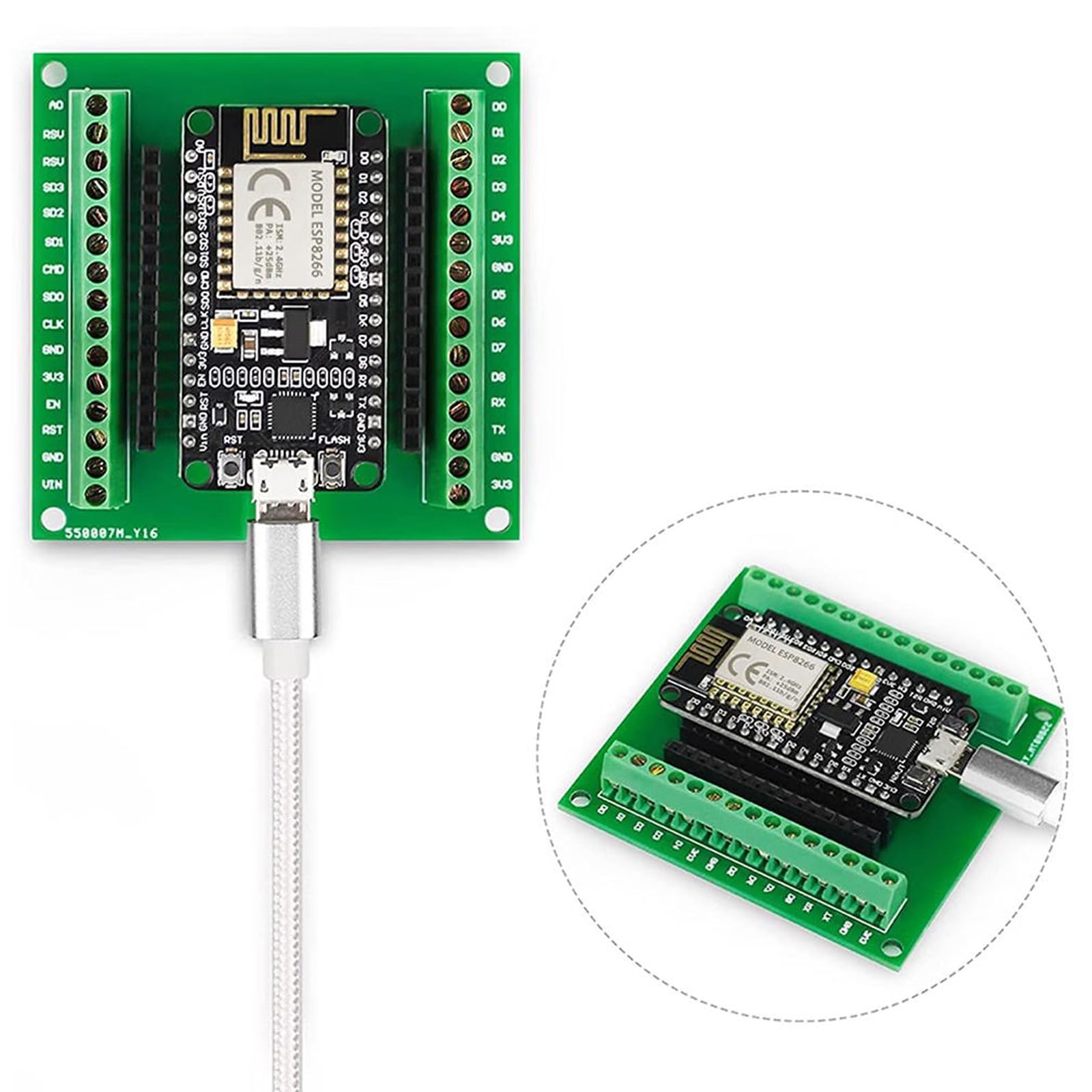 1pcs ESP32 Breakout Board ESP32 Expansion Board 38 Pin Development - View #6