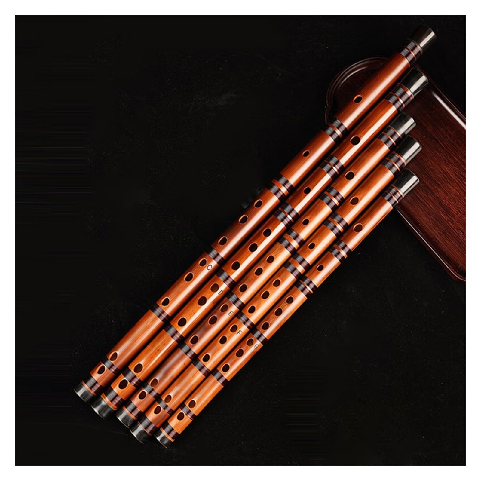 Flauto di bambù flauto professionale flauto di bambù per principianti flauto traverso adulto strumento musicale tradizionale(C key)