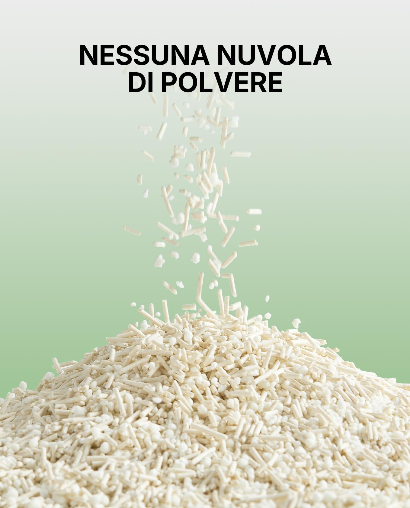 PETKIT Lettiera per Gatti a Miscela Botanica - Assorbimento Rapido, Biodegradabile e Senza Polvere con Tapioca, 4 * 2.4kg (Totale 9.6kg)