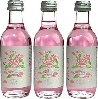 ローズテラス 飲むバラ スパークロゼ 200ml ( 3本セット )