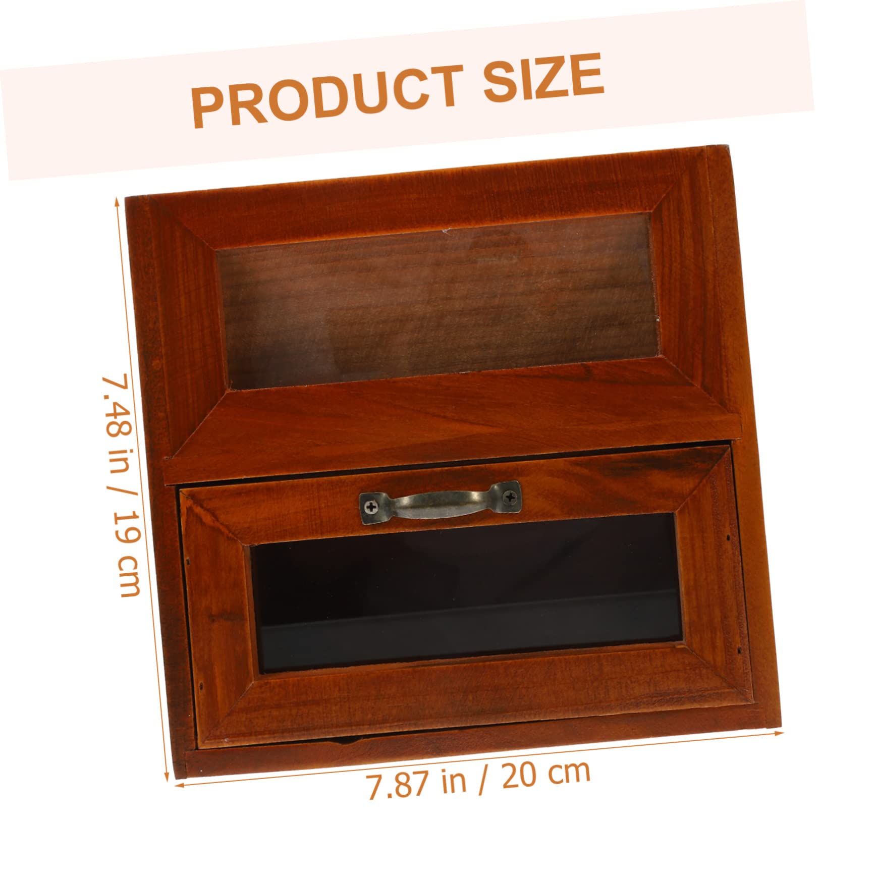 Ciieeo Organisateur De Rangement Pour Bijoux Armoire De Bureau En Bois Boîte De Rangement Pour Pinceaux De Maquillage - Tabletop