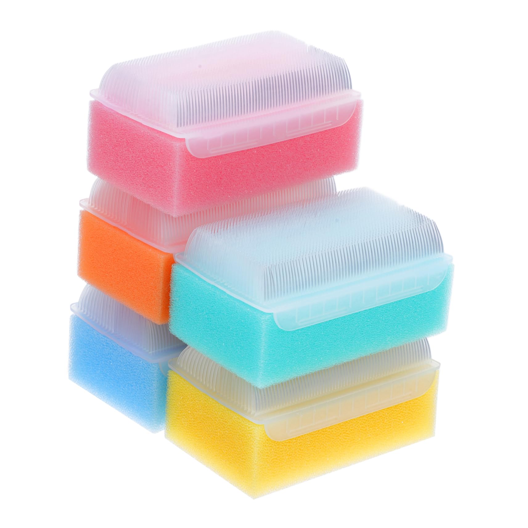 BESTYASH 25pezzi Spugne Per Bagnetto Ragazza Ragazza Spazzole Morbide Per Scalp e Massaggio Tattile Accessori Per La Dei Del Bagno