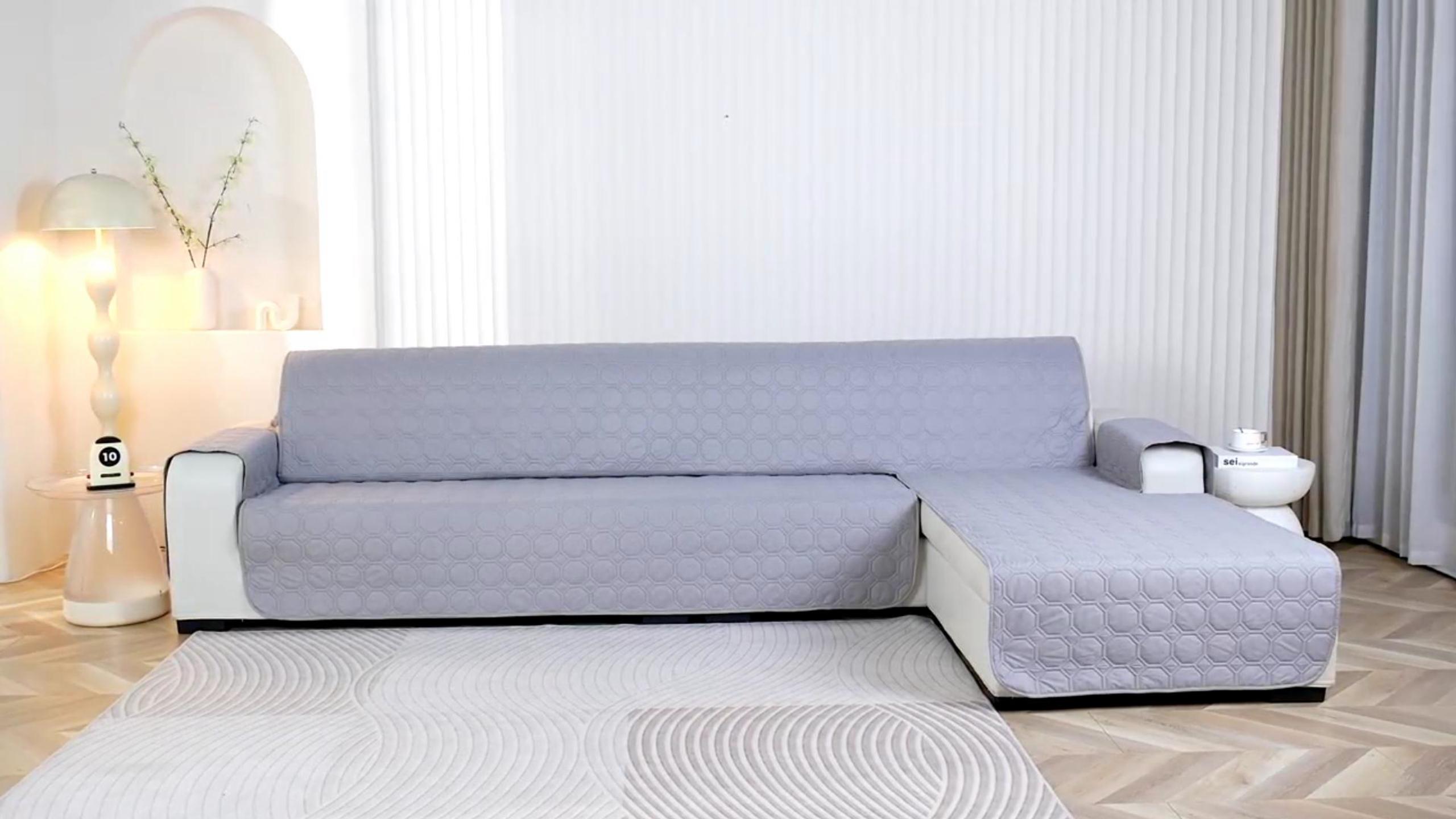 Copridivano a 3 posti (fino a 185 cm di larghezza), impermeabile e Copridivano a 3 posti (fino a 185 cm di larghezza), impermeabile e