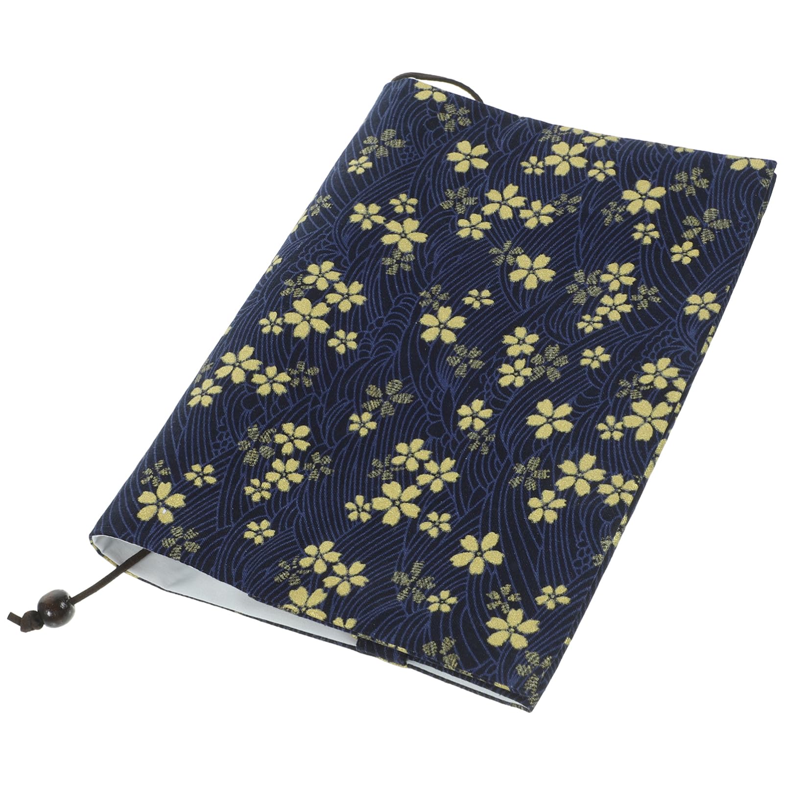 VILLCASE 5 Pièces couverture de livre en tissu fait main toile de livre pour la reliure Couverture du livre bookcase protège cahier Protège-cahier protège-livres tissu de livre chiffon Navy