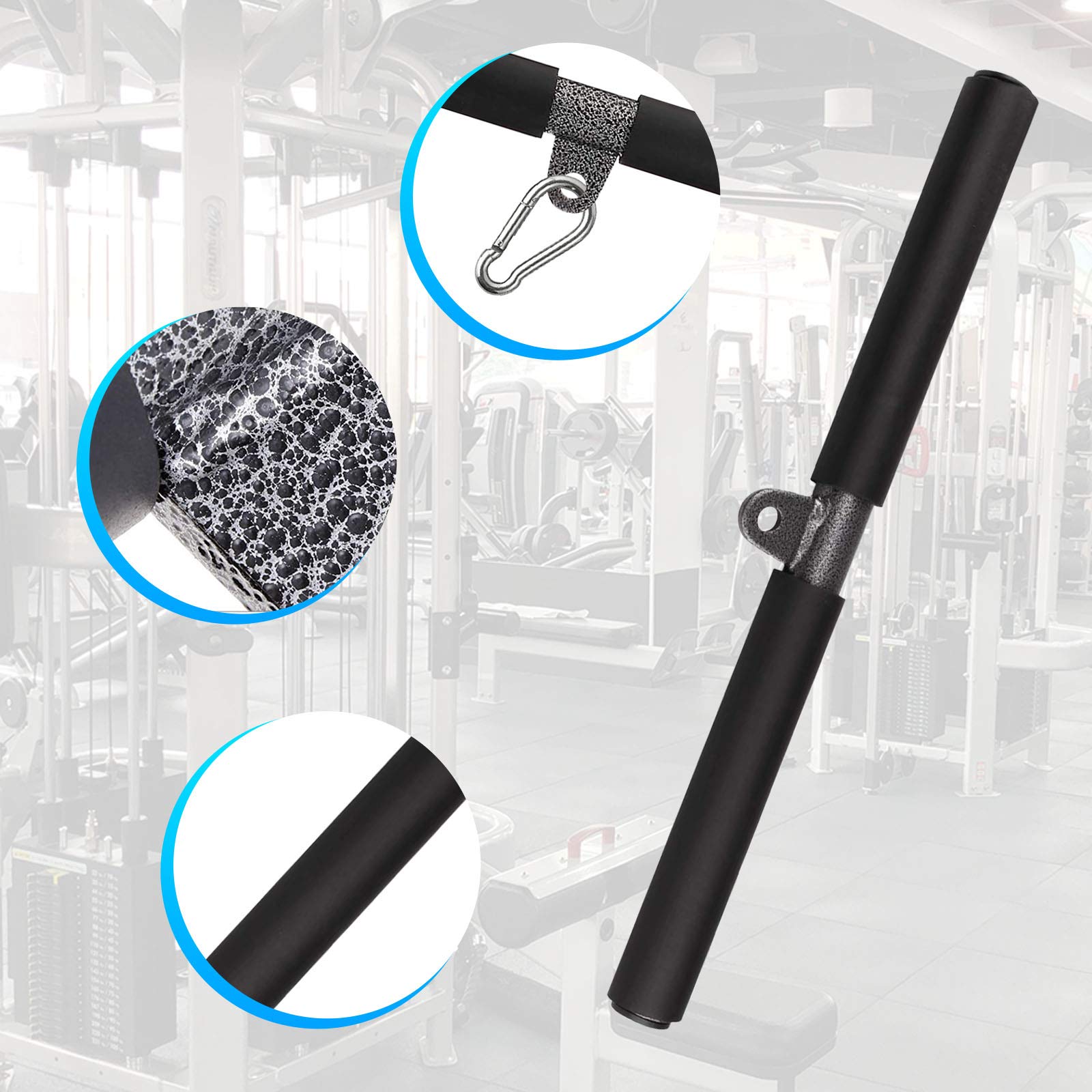 Generisch Sistema di Pulegge a Parete per Fitness, Sistema di Cavi per Pesi per Palestra, Macchina per LAT Pull Down e Low Row, Attrezzatura per Stazione Cavi