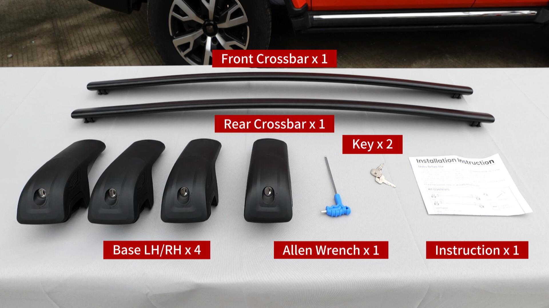 Amazon.com: Soruci 300lbs Roof Rack Cross Bar Compatible with