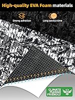 Vista 2 de FOCEAN Suelo de Barco de Espuma EVA Cubierta de Barco Suelo Marino Camuflaje Alfombrillas Marinas Autoadhesivas para Barcos Yate Kayak RV Camuflaje