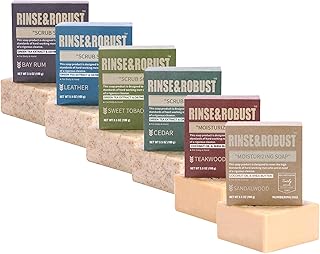Mens Men's Natural Bar Soap Set