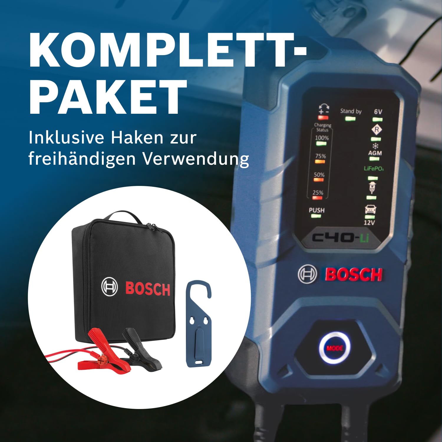 BOSCH Batterieladegerät 0189921040