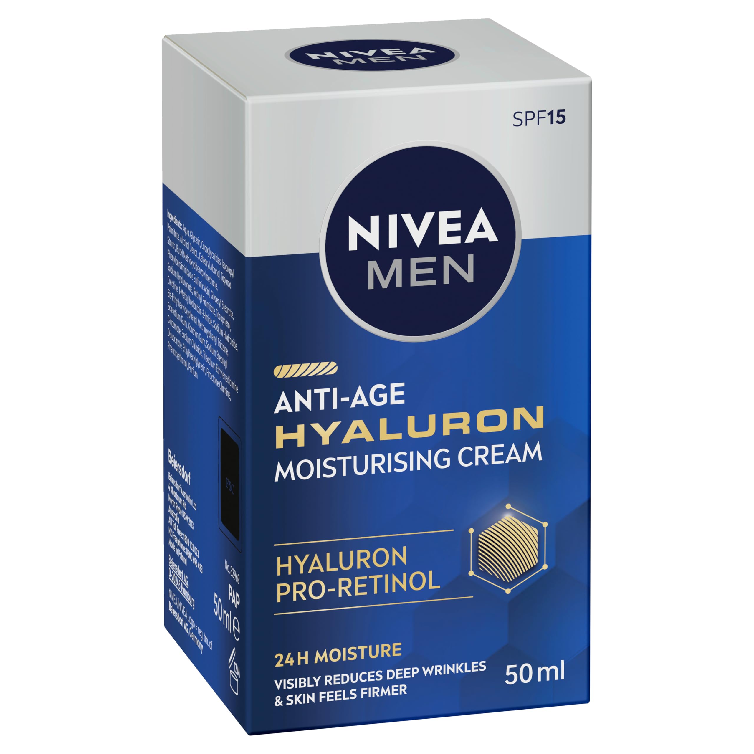 NIVEA MEN Anti-Age Moisturising Face Cream 50ml