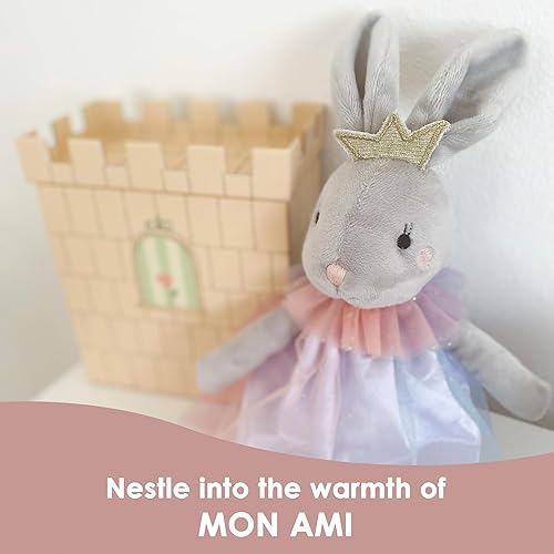 Miniatura 4 de MON AMI Skyla The Bunny - Muñeca de peluche suave de 12 pulgadas Elegante peluche de conejo para todas las edades Perfecto para Pascua, decoración