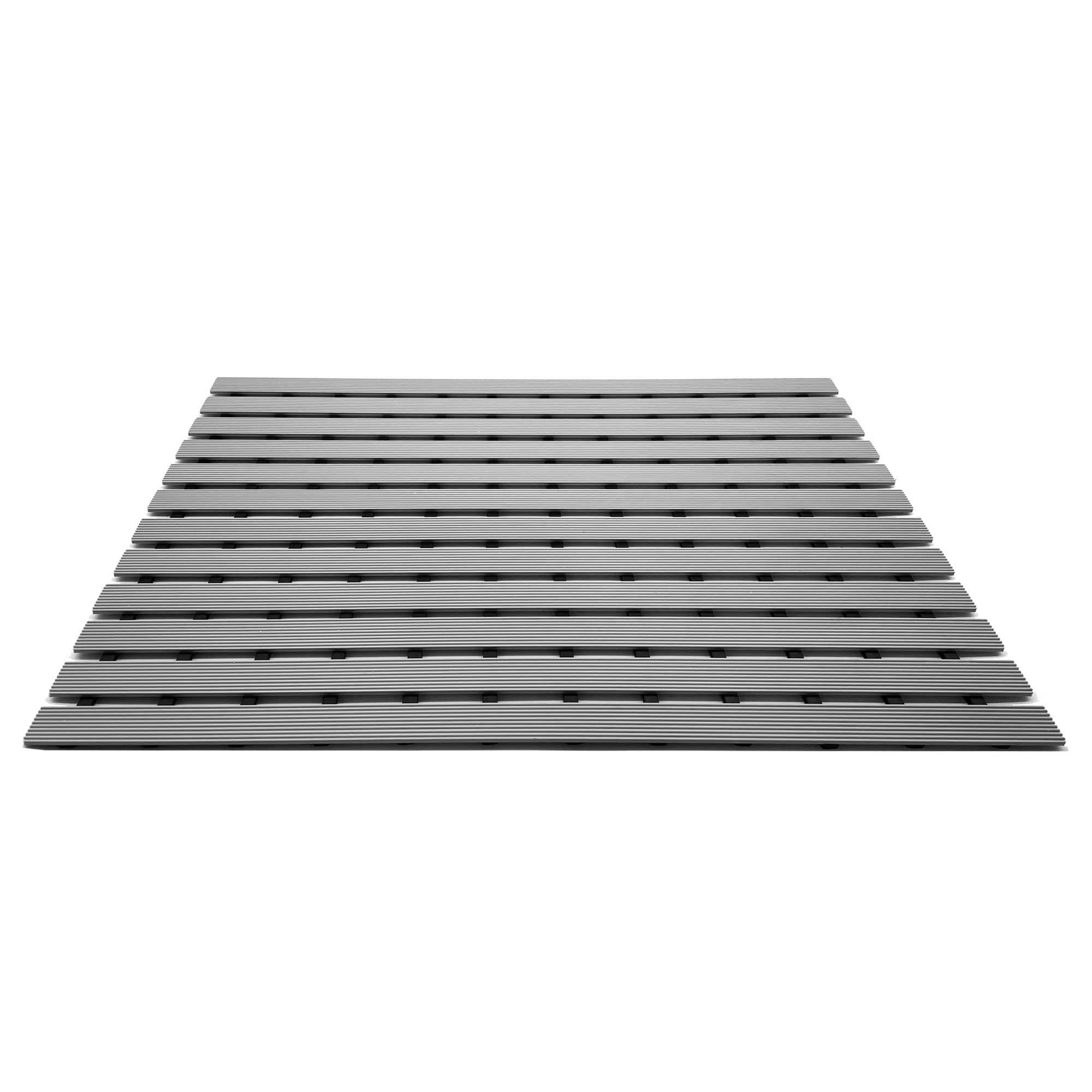 Shower Drying Mat NonSlip Bath Drainage Matt Slatted Duckboard