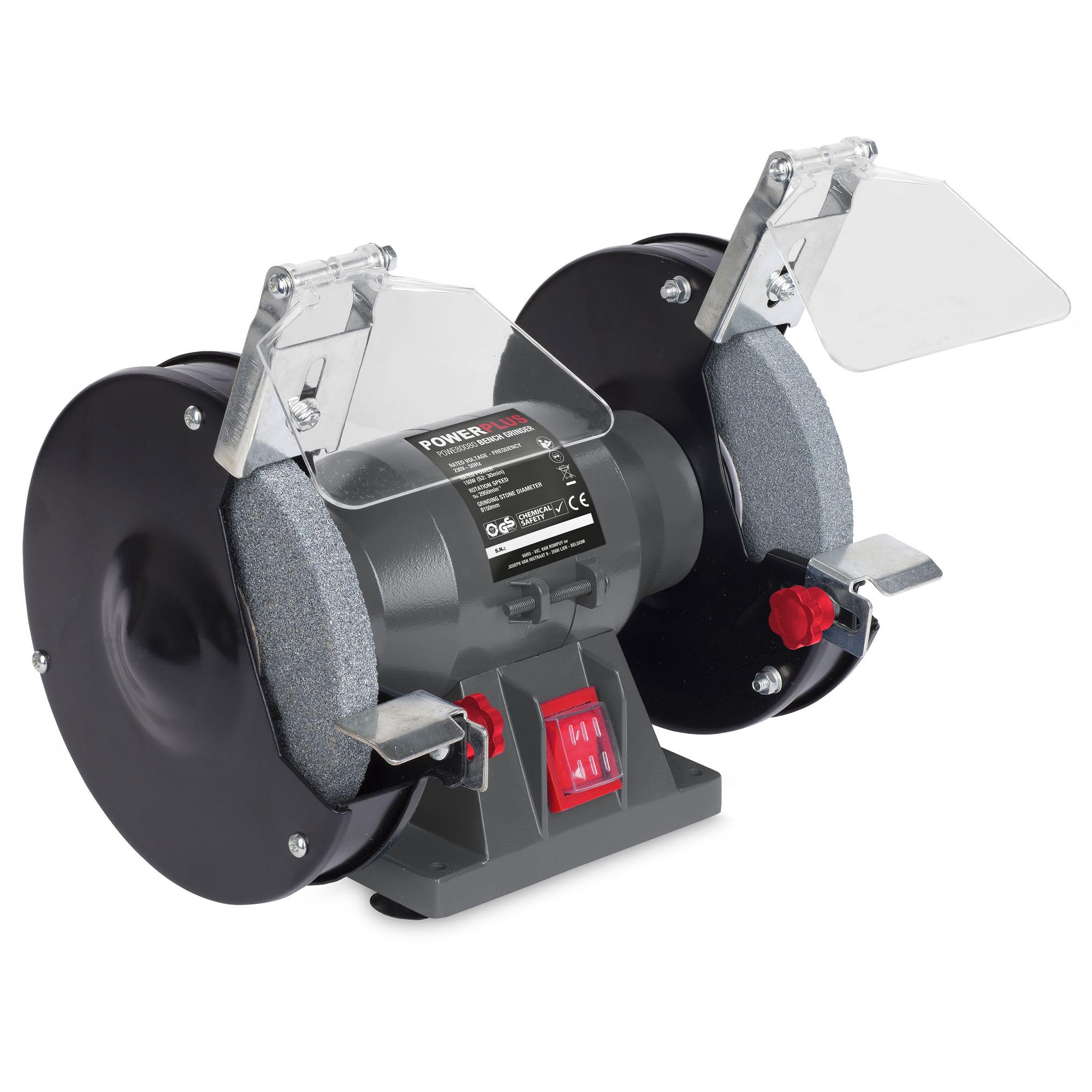 PowerPlus POWE80080 - Esmeriladora De Banco 150W 150Mm