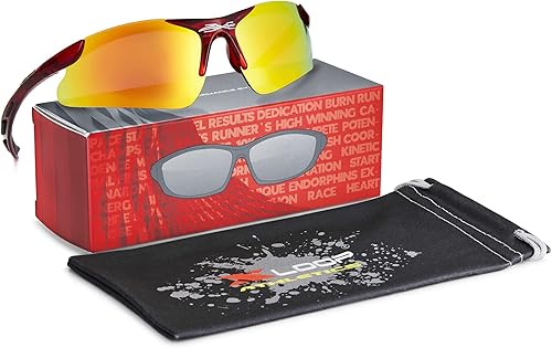 Miniatura 2 de Lentes de sol deportivas para niños y niñas de 3 a 10 años de edad, para béisbol, ciclismo, softbol, lentes UV400