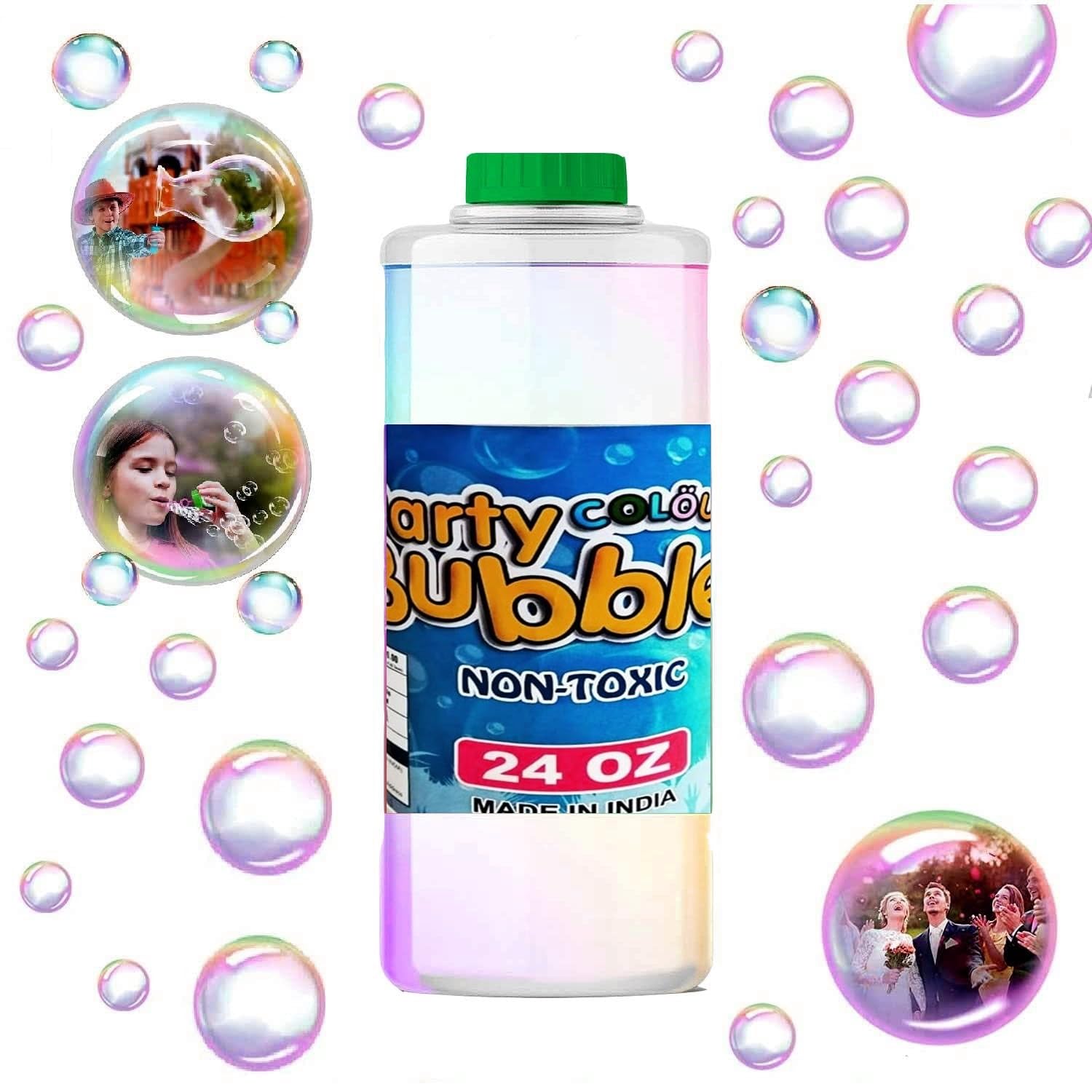 Fratelli Party Colorful Bubbles for Kids Big Bottle (750ml) for Kids Age 3 and Up - Boys and Girls Outdoor & Indoor Activities, Multicolor Age - 3+ Years Made in India with ISI Certification (B09MS1XZXG) Amazon Price History, Amazon Price Tracker