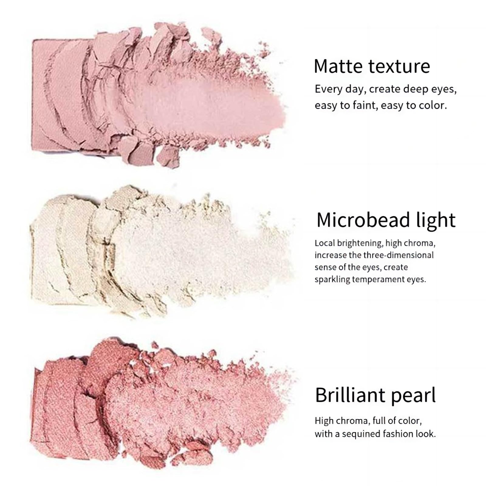 MKNZOME 39 Colours Eyeshadow Palette - Image 3