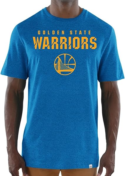 Amazon Co Jp Vf ゴールデンステート ウォリアーズ マジェスティック Nba ホットピック メンズ トライブレンド S S Tシャツ L ブルー スポーツ アウトドア