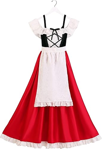 Miniatura 4 de Disfraz de caperucita roja para mujer de lujo para adultos