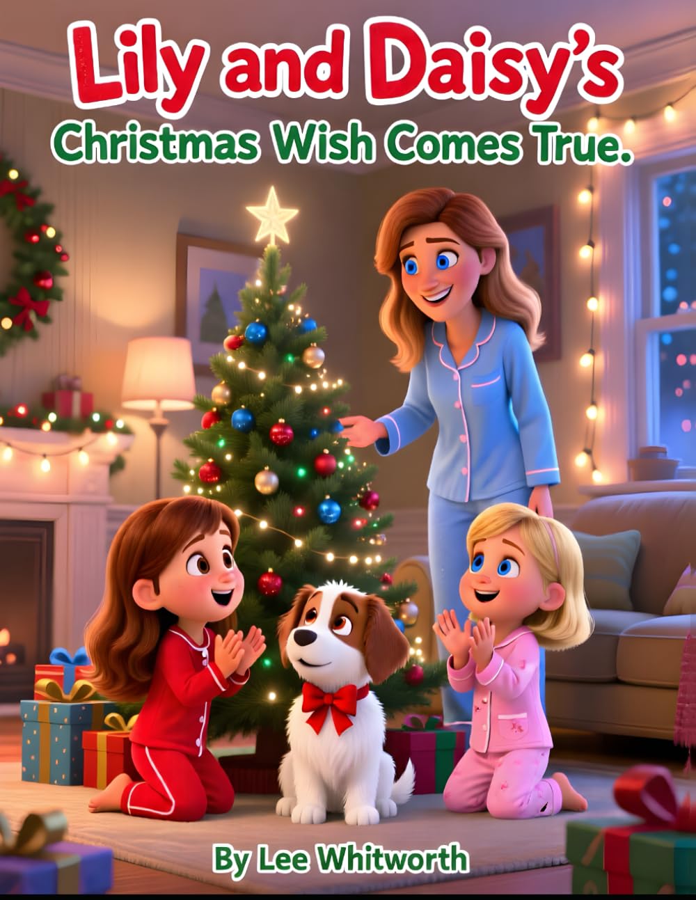 Lily and Daisy's Christmas Wish Comes True: A Christmas Morning Surprise They’ll Never Forget