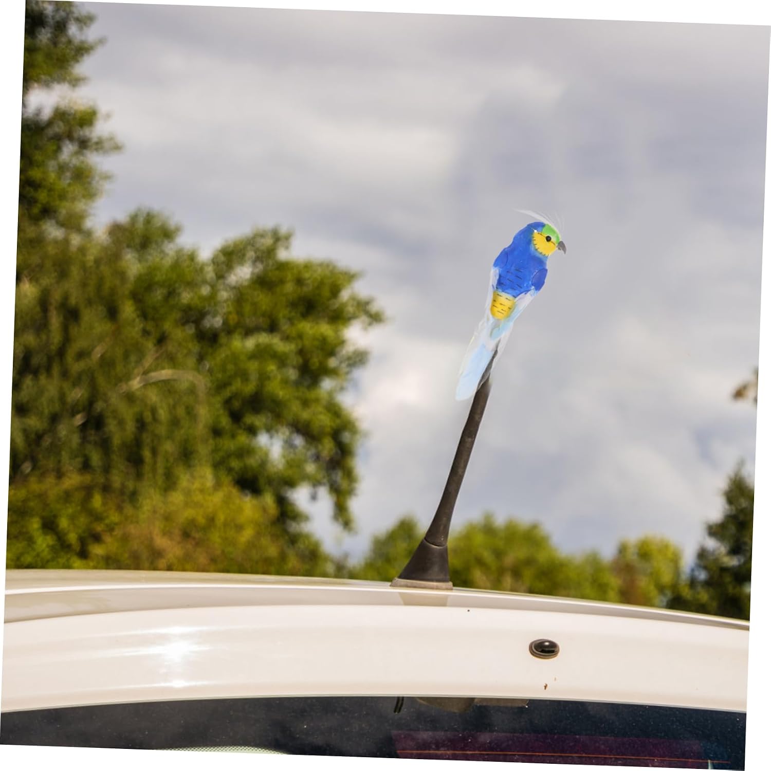 Luxshiny Car Antenna Topper Adorable Animal Car Antenna Decoration Ball Toppers for Christmas