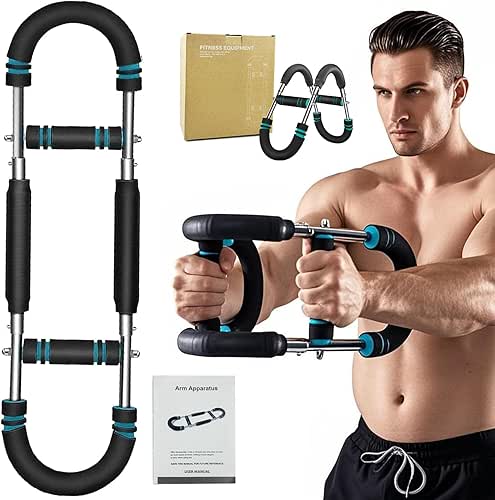 Twister Arm Trainer, 40-100lb Adjustable Chest Workout Equipment Portable Arm