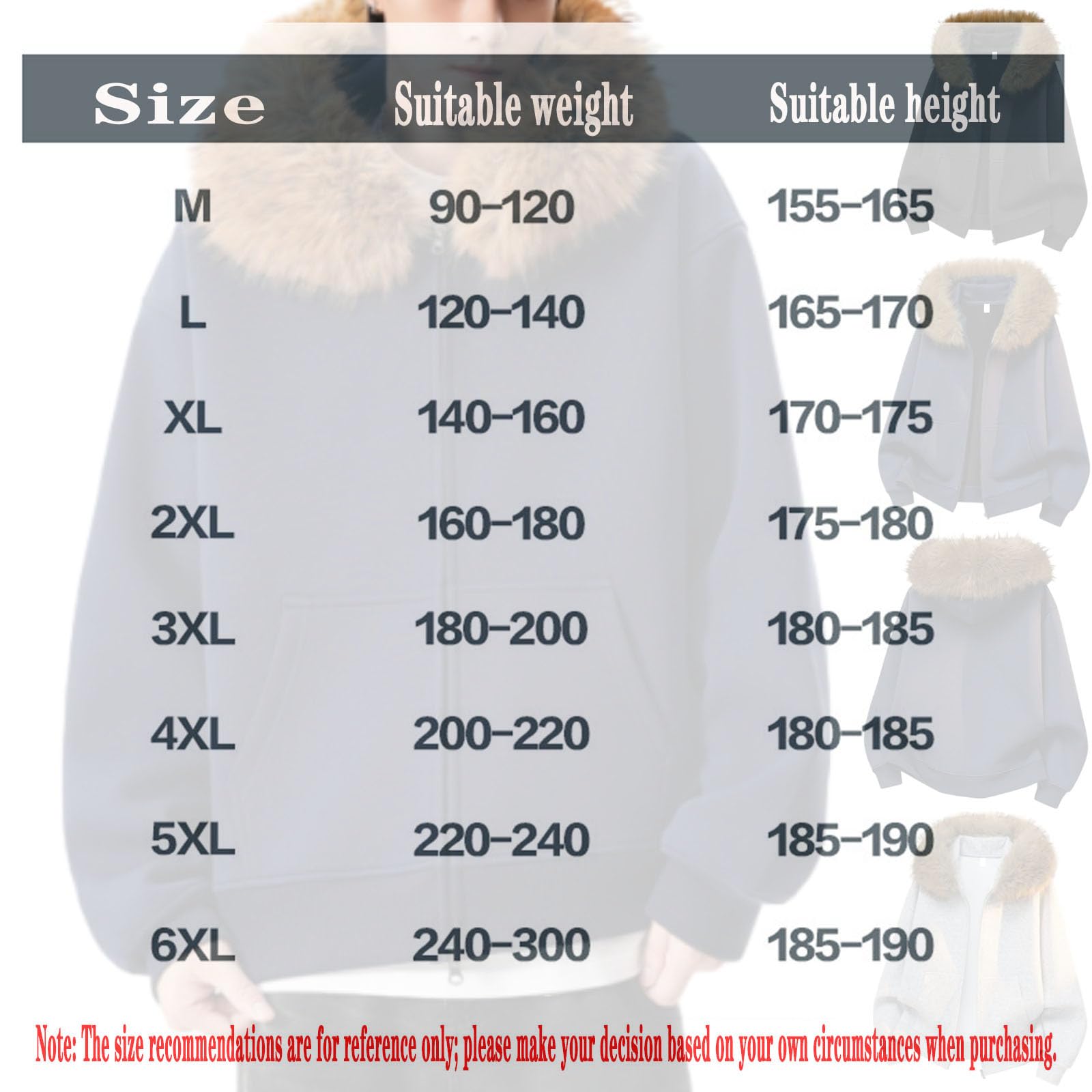 Unisex bluza z kapturem na zamek błyskawiczny bluza z futrzanym kołnierzem na co dzień sztuczne futro wykończenie polarowa kurtka z kapturem ciepły płaszcz zimowy