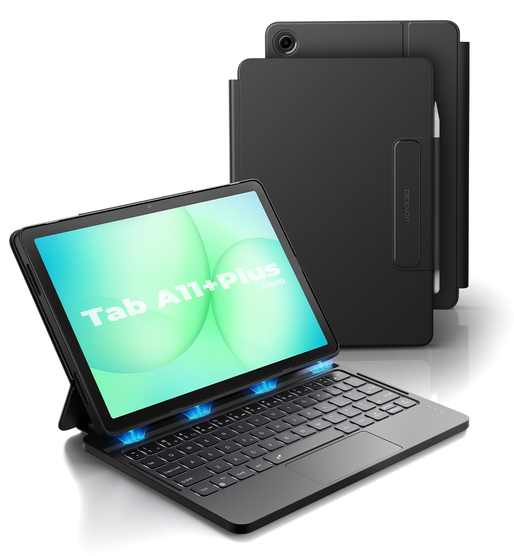 Dexnor for Galaxy Tab A11+ Plus Keyboard Case