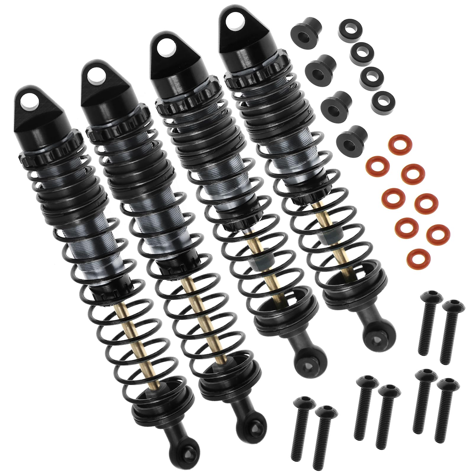 Amortisseurs Avant & Arrière Pour ARRMA 3S – Big Rock, Granite, Senton, Typhon – 1/10 & 1/8