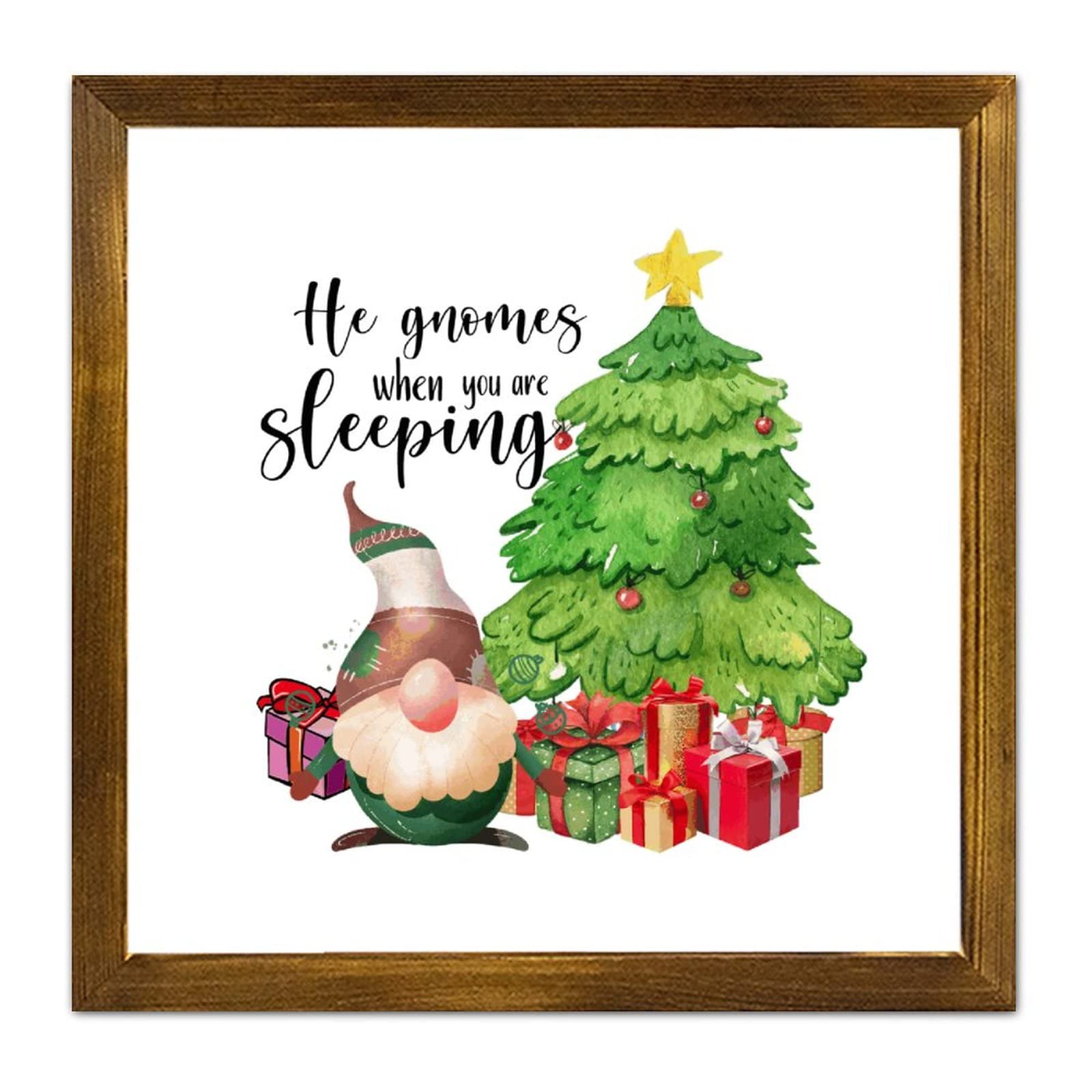 Décoration murale rustique en bois à offrir pour embellir la maison en hiver