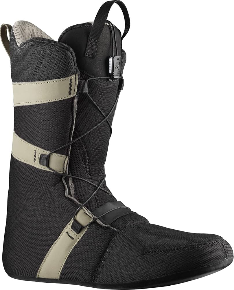Salomon Dialogue Lace SJ BOA Mens Snowboard Boots Black/Black