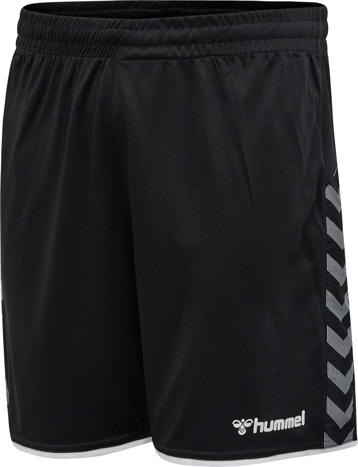 hummel Boys' Authentic Kids Poly Shorts Black/White