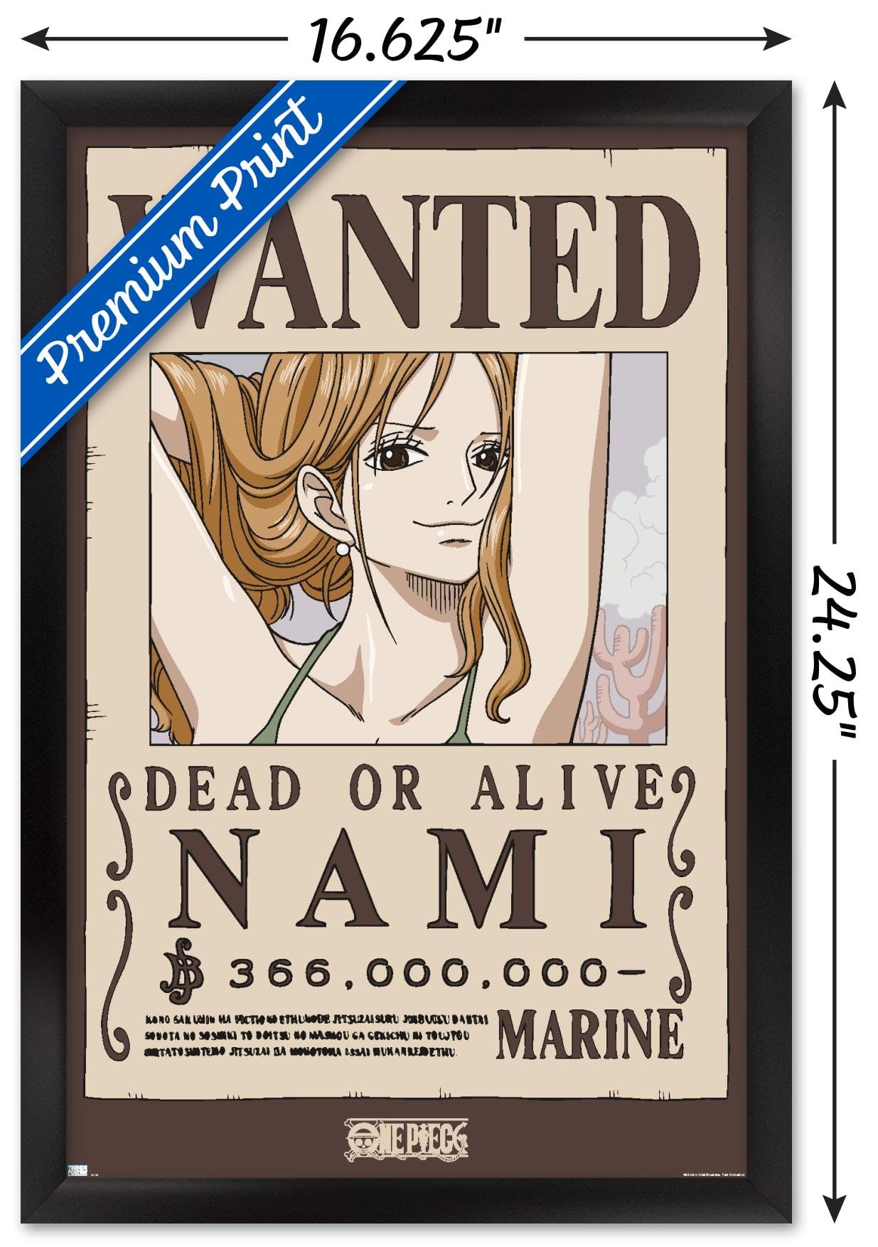 ナミ ONE PIECE BODY POSTER ワンピース ポスター 限定 Amazon.com: Trends International One Piece - Nami Wanted Poster