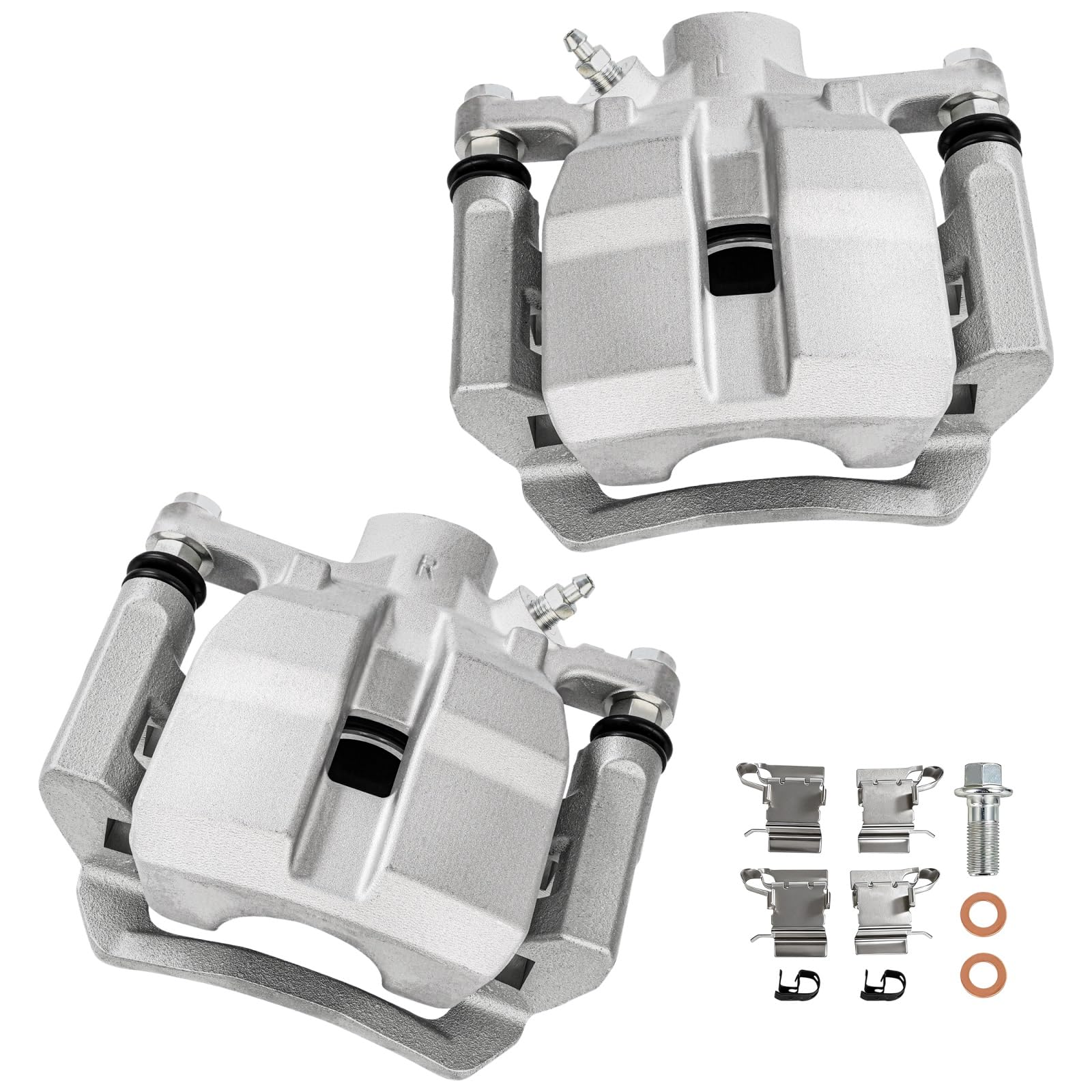 cciyu Rear Left &amp; Right Disc Brake Calipers Assembly 19B7081 19B7080