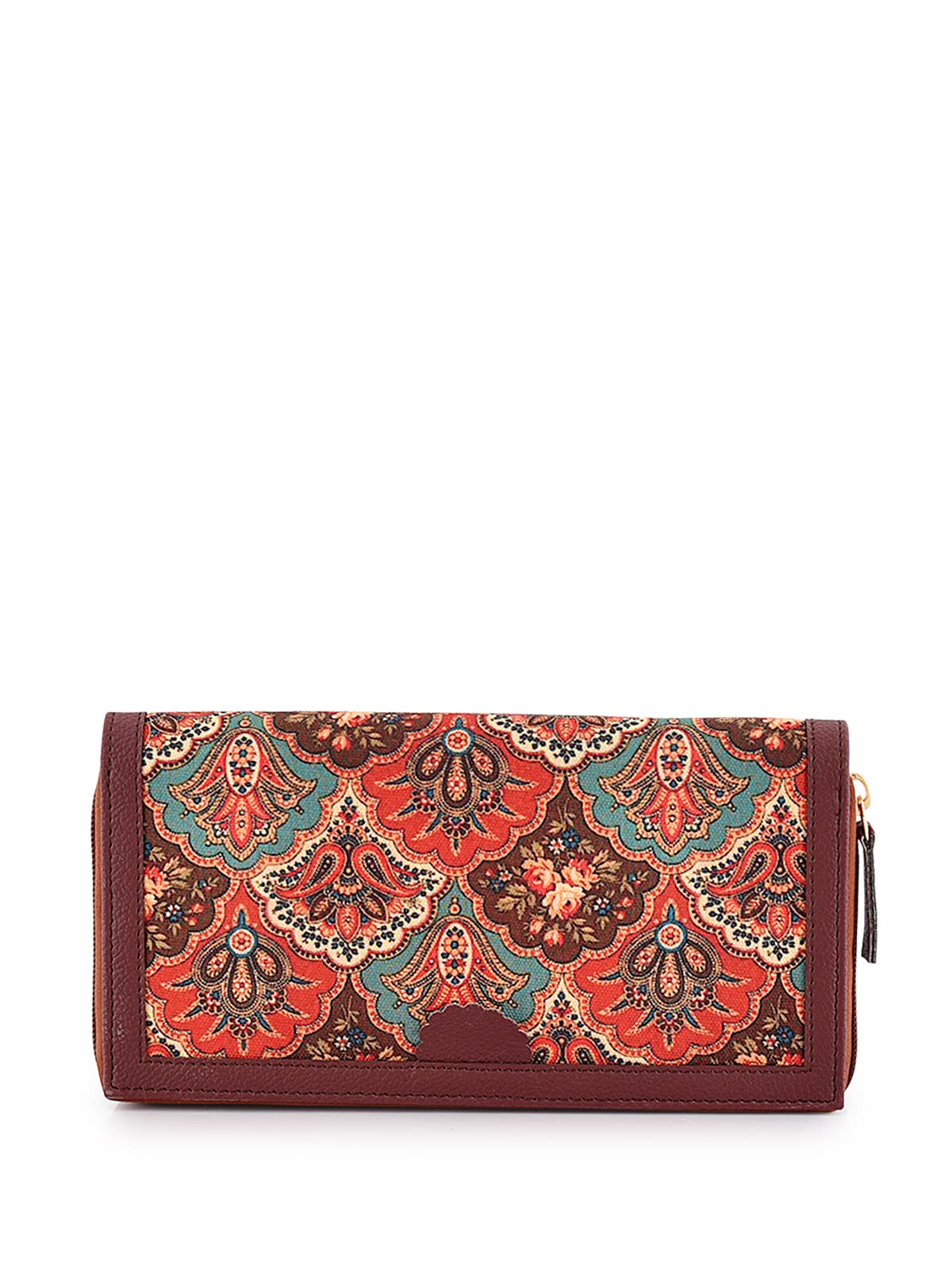 Women Printed Canvas Multicolour Wallet (Multicolour)-image-28