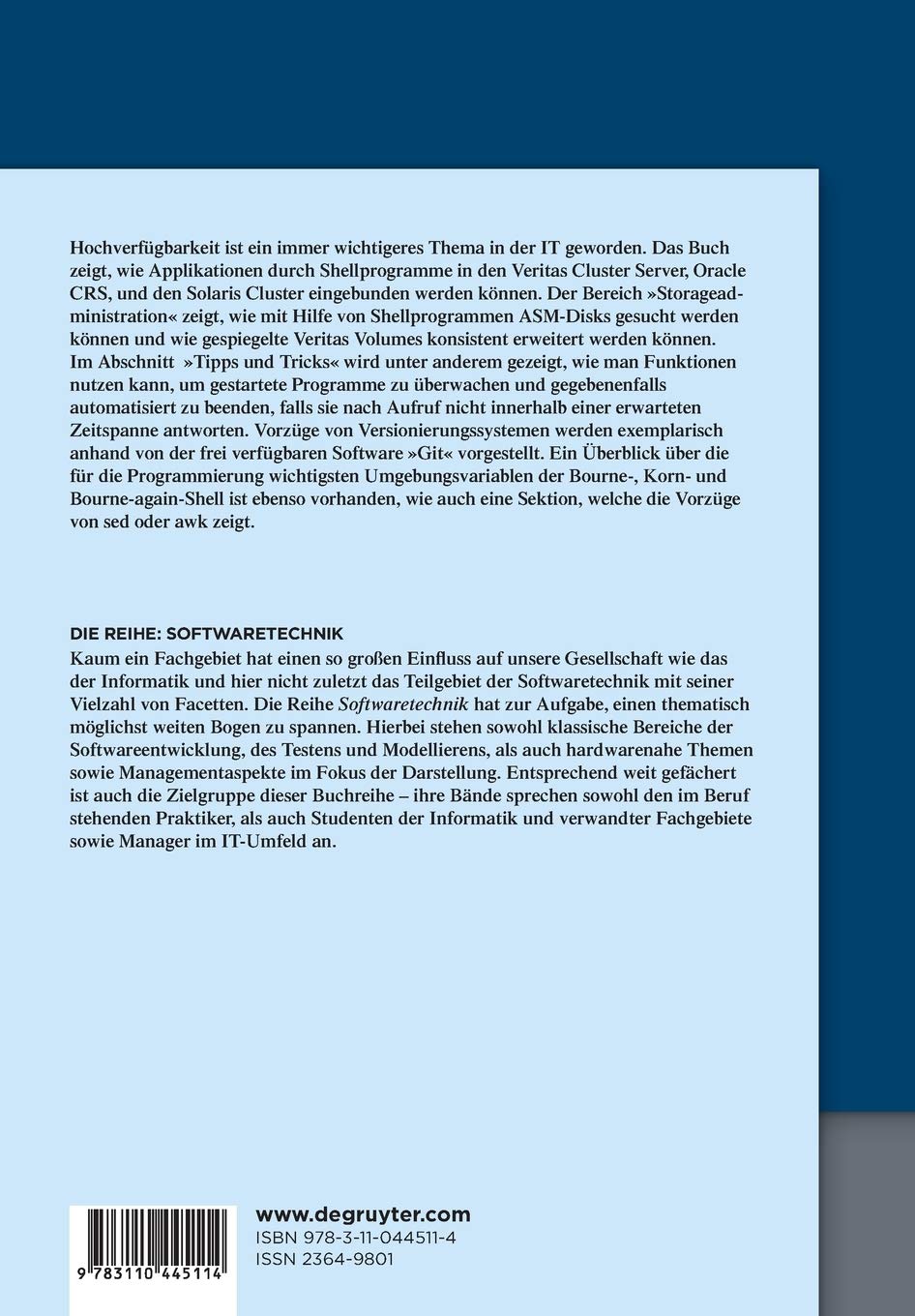 UNIX Shellprogrammierung (Softwaretechnik)