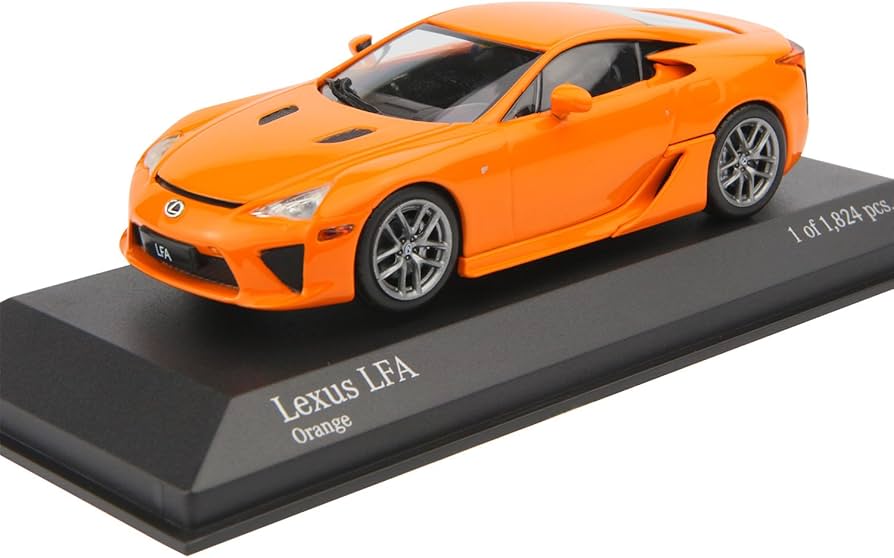 Amazon.co.jp: PMA 1/43 Lexus LFA 2011 Orange 完成品 : Hobbies