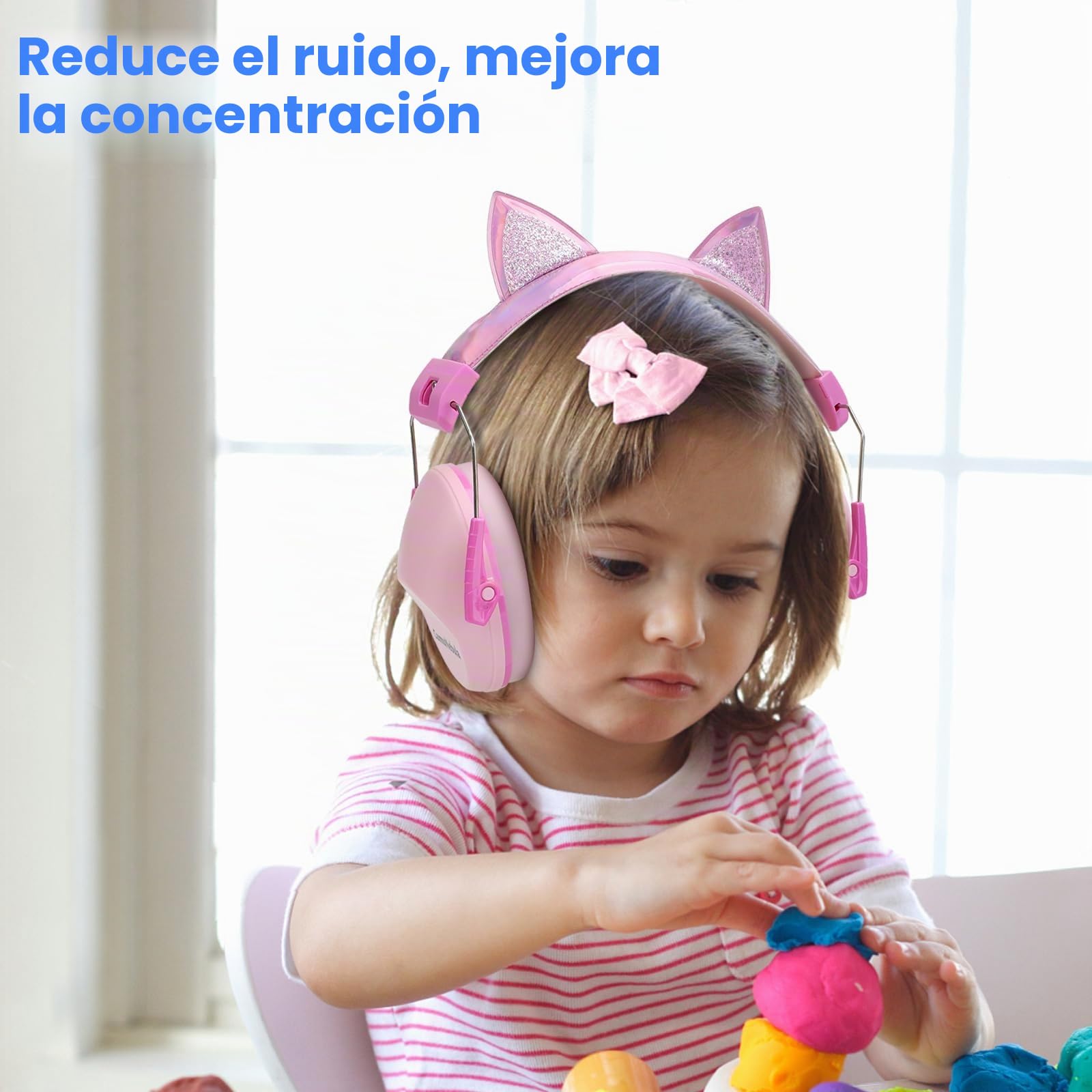 Ear Defenders Children - Kids Ear Defenders for Autism, Toddler, Children Age 3-16 Years Old - Noise Cancelling Headphones for Kids for Concerts, Air Shows, Fireworks - 28dB SNR
