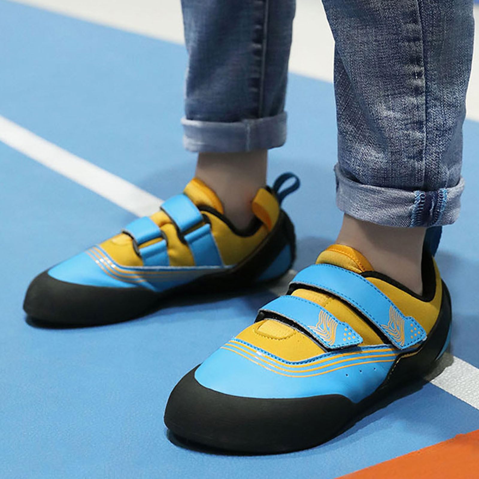 Zapatos De Escalada,Pies De Gato Escalada,Zapatos De Escalada Hombre Zapatillas Escalada Adultos Zapatillas De Escalada Mujer Zapatos De Escalada Unisex Adulto para Principiantes