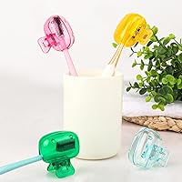 Vista 7 de 4 paquetes de fundas protectoras para cabezal de cepillo de dientes de viaje, protector de cepillo de dientes, tapa, cápsula de cepillo, funda