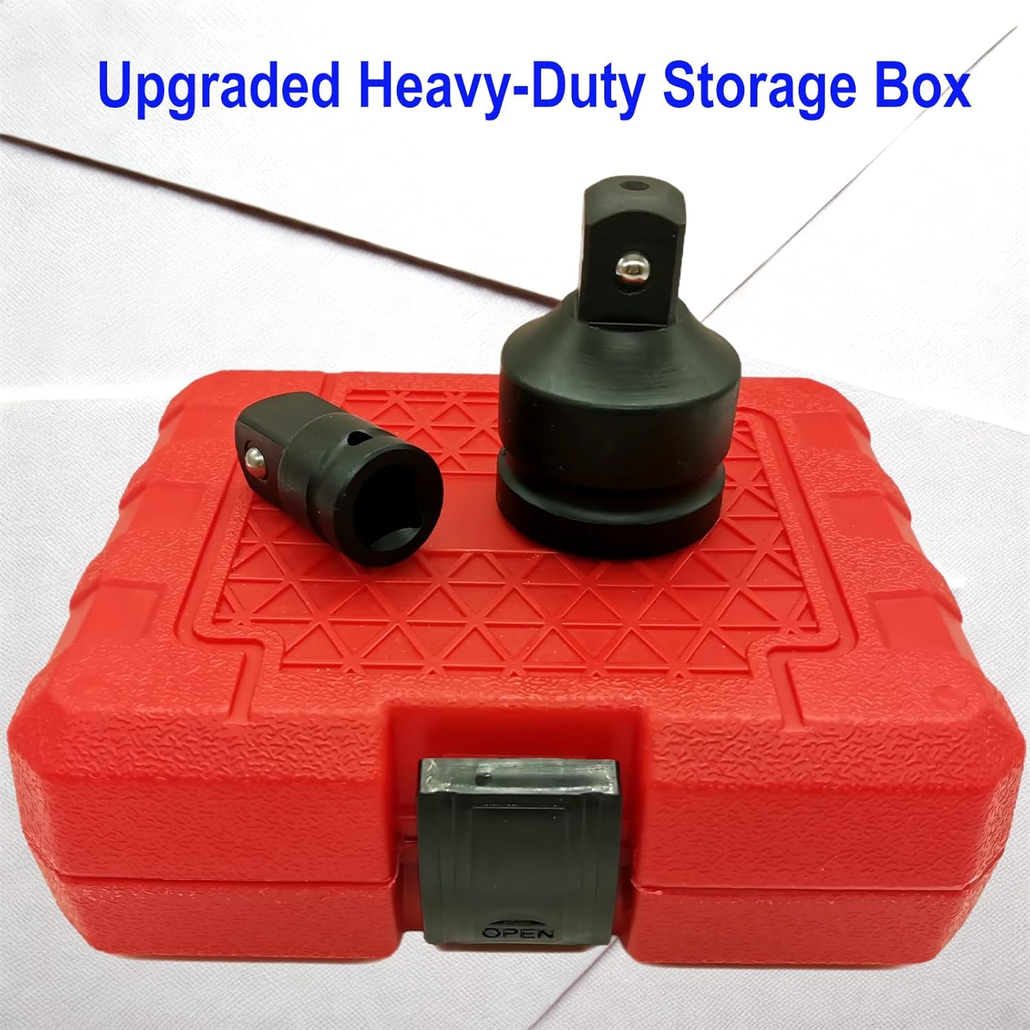 Impact Socket Adapter Set, 1/4" to 1" Drive Adapter Set (8Pcs), Commonly Used 1/2 to 3/8 Impact Adapters and 3/4 to 1/2 Impact Adapter Very Suitable for Auto Repair and Machine Repair