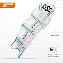 DSC Glider Cricket Batting Legguard for Mens, Color - White, Size - Mens, Right Hand gallery image