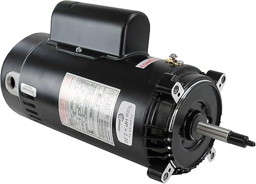 Century Electric UST1202 2-Horsepower Up-Rated Round Flange Replacement Motor (F