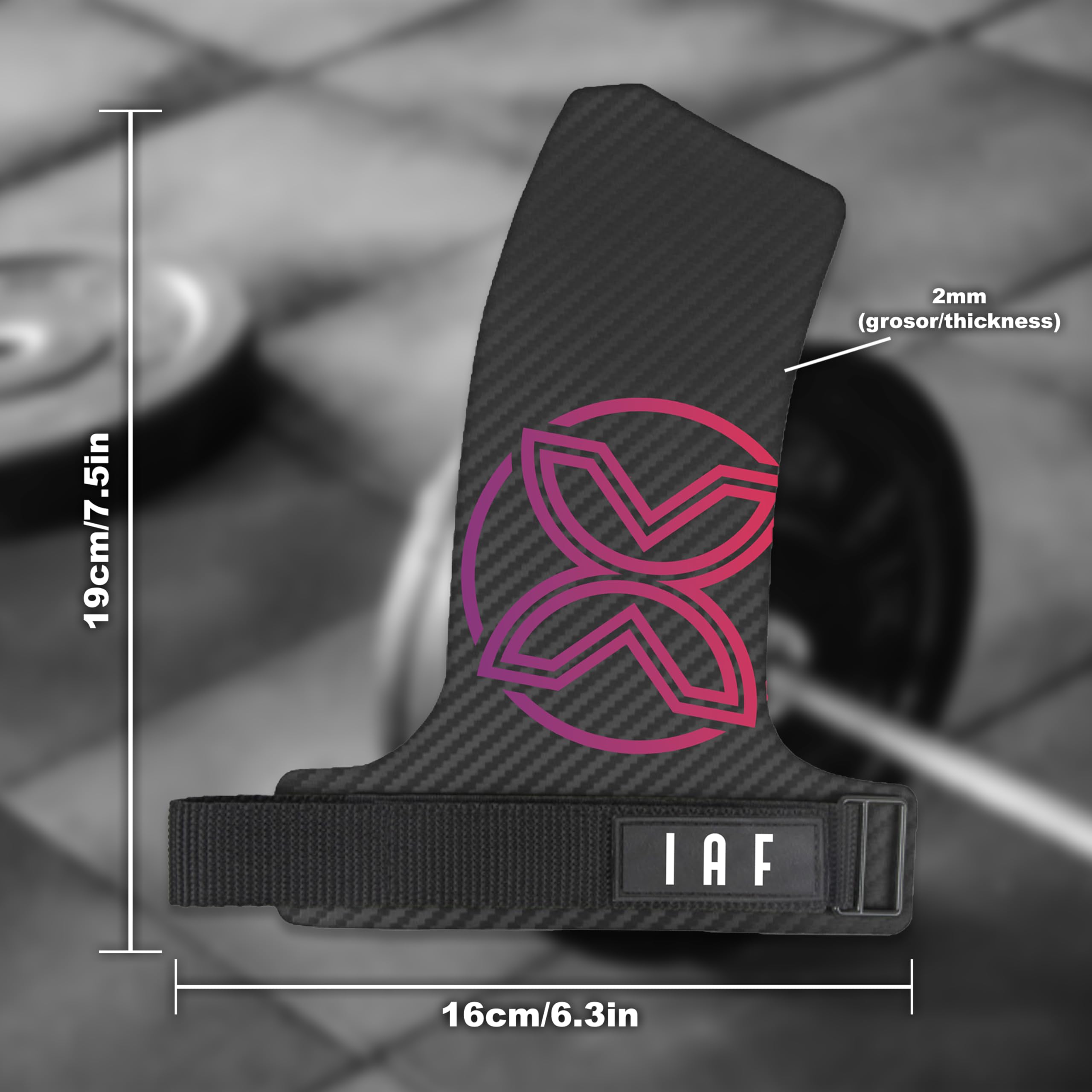 Calleras para crossfit, hand grip de alta protección y diseño, comodidad superior, fabricado artesanalmente sin agujeros para un mejor agarre.